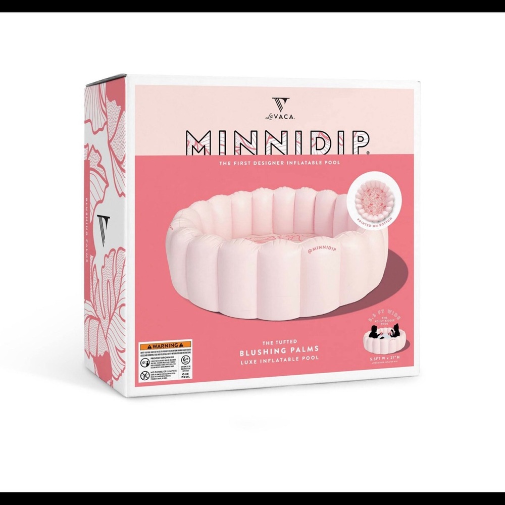 minnidip blushing palms brand new